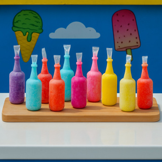 Garrafinha Flexível 120ml Para Geladinho, Dudú, Din Din, Sacolé, Chup-Chup em Oferta na Shopee