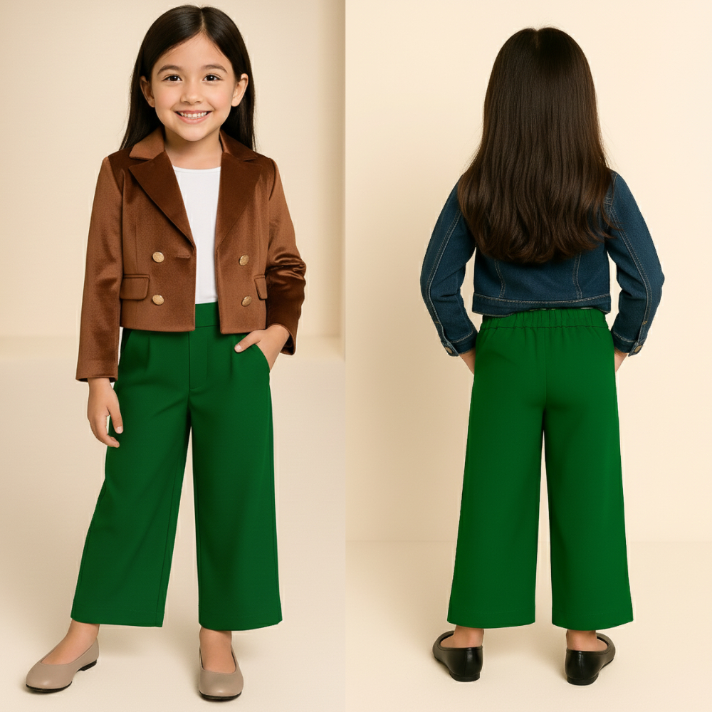 Calça Infantil Alfaiataria Tamanho 8 -10 -12 Moda Tendencia Verão. em Oferta na Shopee