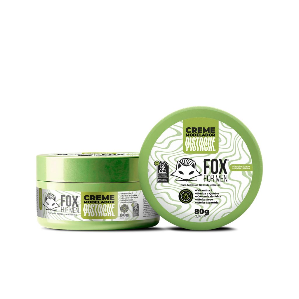 Creme Modelador Pistache 80g Fox For Men