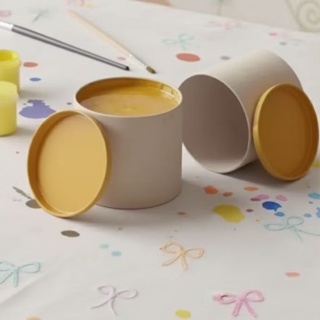 Tubo Lata 10x10 Kraft tampa Dourada kit com 5 unidades, para personalizar em Oferta na Shopee