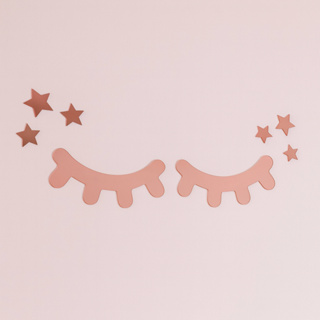 Cílios Espelhados Decorativo Acrílico Decoração Sala Lash em Oferta na Shopee