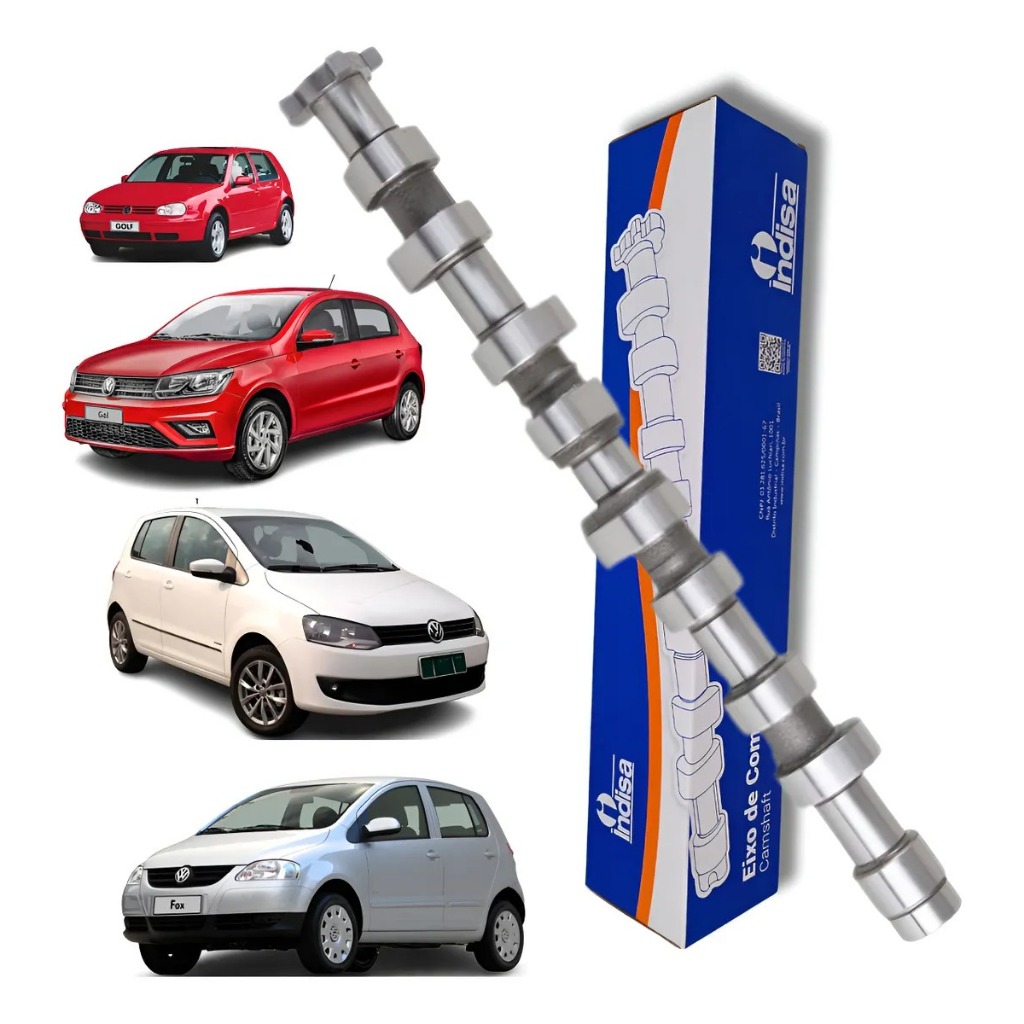 Eixo Comando De Válvulas Para Polo Gol Fox Voyage Crossfox 1.6 8v Letra AH