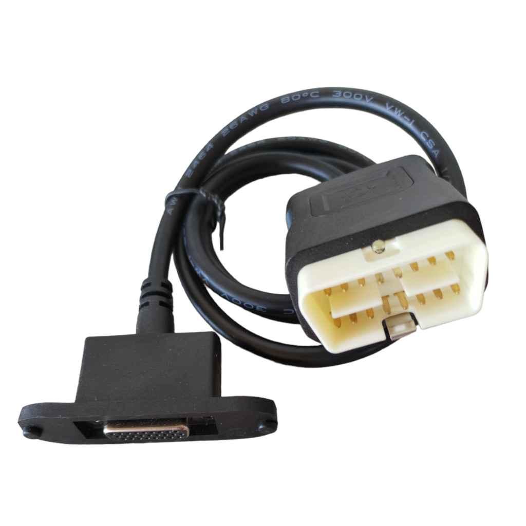 Cabo Original Scanner Autcom Cabo Obd2 Com Led Rosqueado Ok