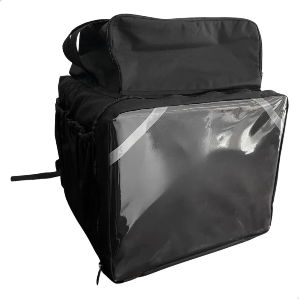 Mochila para Entrega Bag Preta 45l Marmitex Pizza Lanche Marmita em Oferta na Shopee