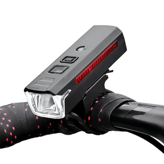 Lanterna Farol Dianteiro Inteligente LED Sensor Fotoelétrico 5 Modos de Luz Suporte Bike Bicicleta em Oferta na Shopee