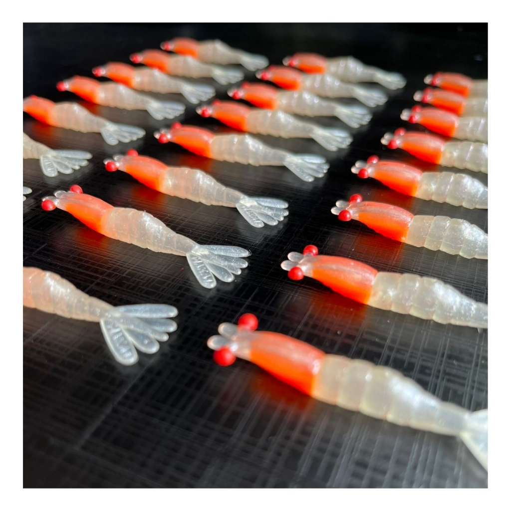 CAMARÃO ARTIFICIAL MAKAI 5,5CM - CORES SORTIDAS - ESCOLHA A QUANTIDADE