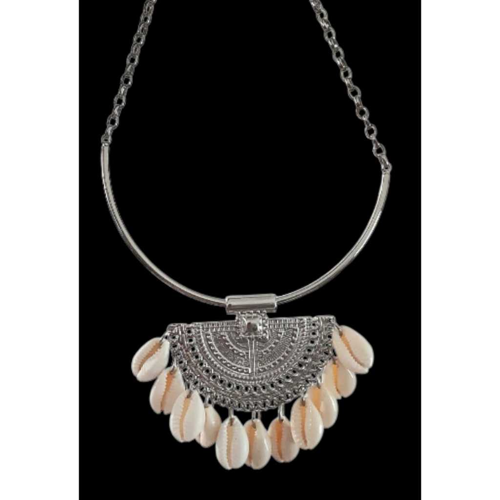 Cordão Luxo African Búzios Natural