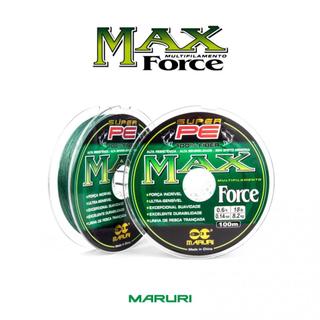 Linha de Pesca Multifilamento 4X Max – 4 Fios – Verde 100m – Alta Resistência (Várias Medidas)