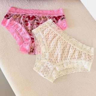 10 Calcinhas de Rendinha Menina Moça Infantil Malha Fria Estampada em Oferta na Shopee