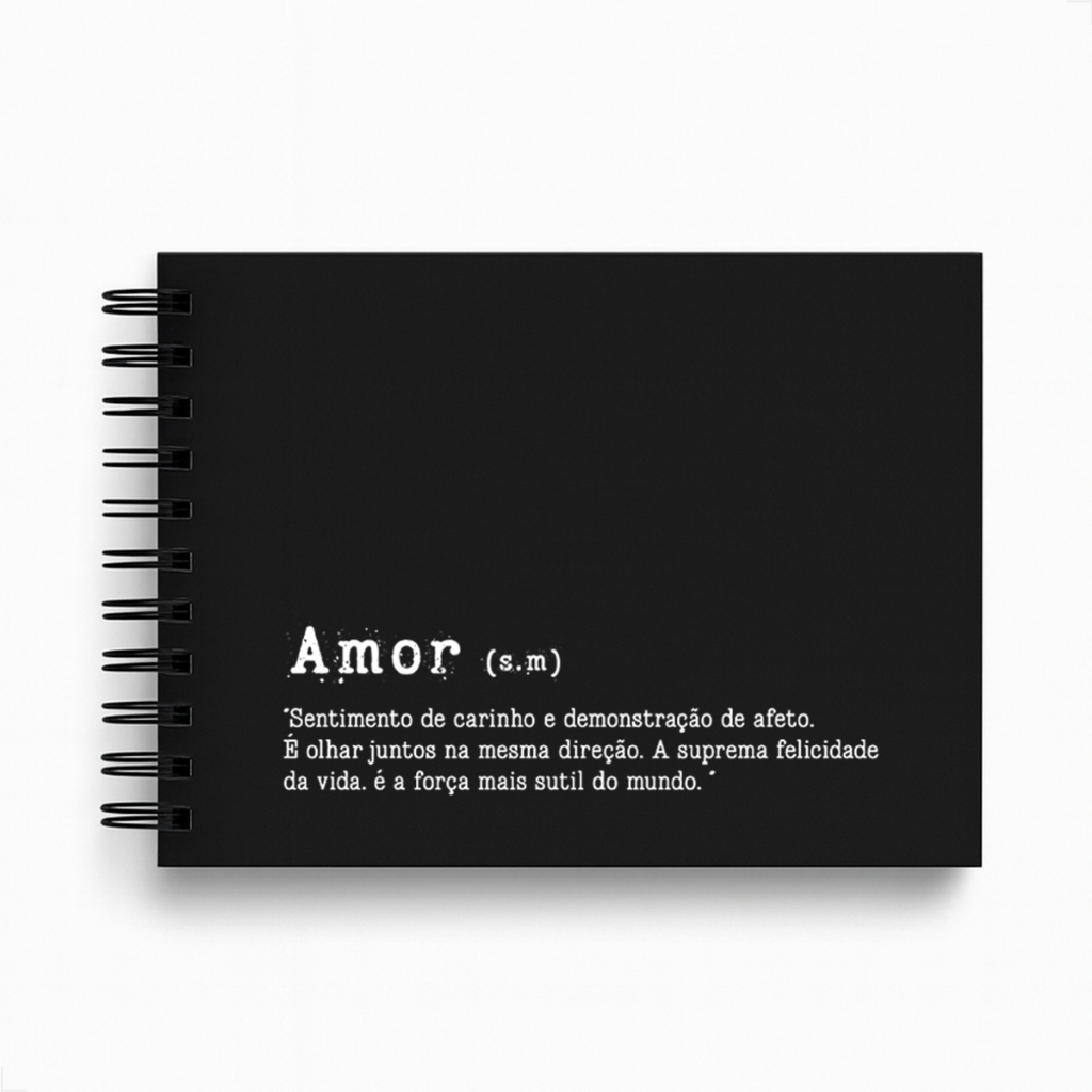 Scrapbook Album Memorias Caderno Folhas Pretas Capa Dura Presente Namorados Fotos Natal em Oferta na Shopee