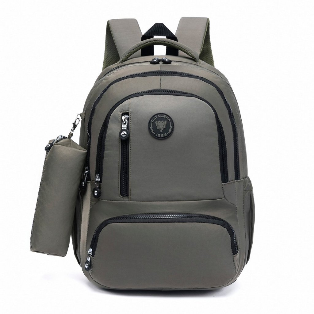 Kit Mochila Estojo Masculino Cavalera Faculdade Trabalho