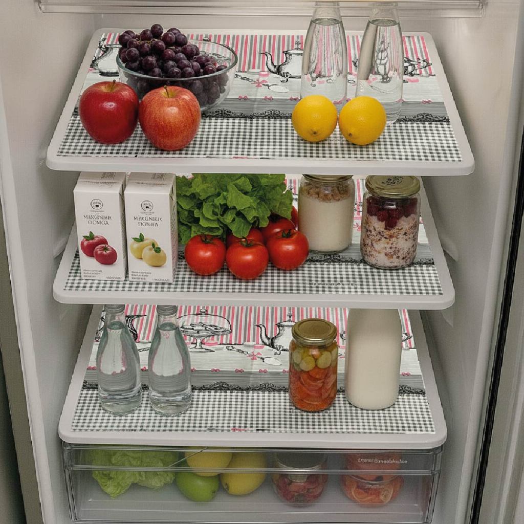 Kit 3 Toalhas de Geladeira PVC Lavável – Proteção e Decoração 46×32cm em Oferta na Shopee