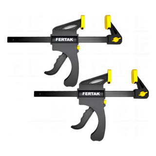 Kit 2 unidades Grampo Sargento Para Marceneiro 12pol. 300mm Tipo F em Oferta na Shopee