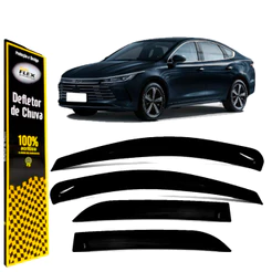 Jogo Calha de Chuva BYD KING 2025 2026 4 Portas