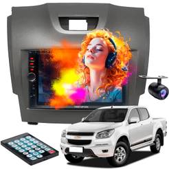 Central Multimídia Mp5 S10 2013 Câmera Espelhamento Bt Usb