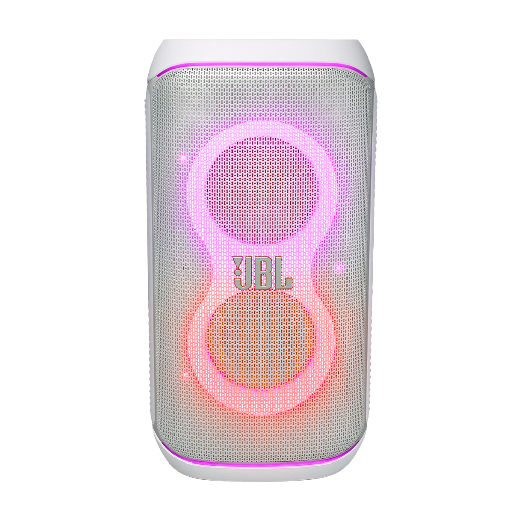 Caixa De Som Bluetooth Jbl Partybox Club 120 160w White Branco Led