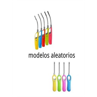 kit Acendedor de fogão com haste flexível recarregável modelo aleatorio