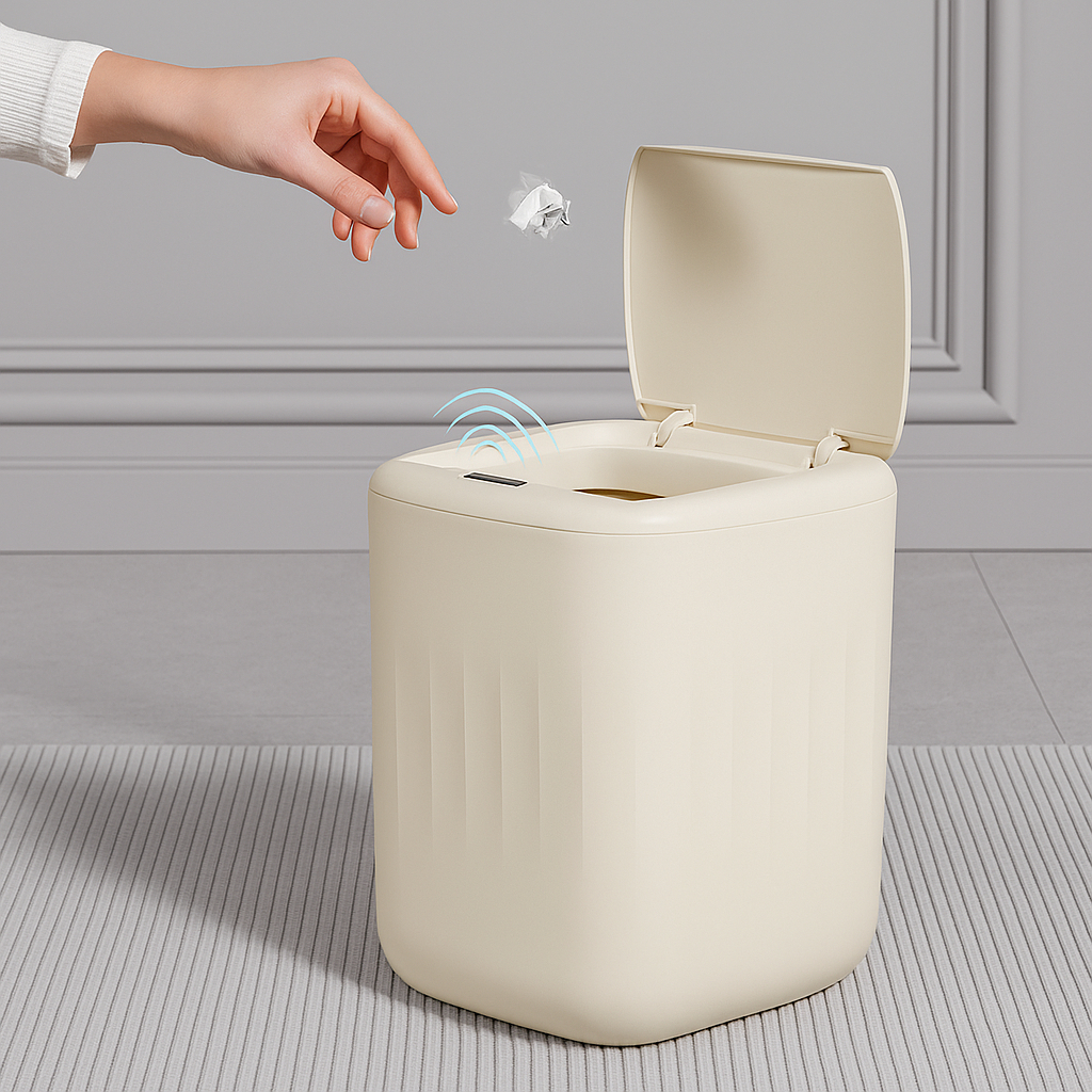 Lixeira Sensor Automática Banheiro Cozinha Lixo 20 Litros Oásis OIH-2912 em Oferta na Shopee