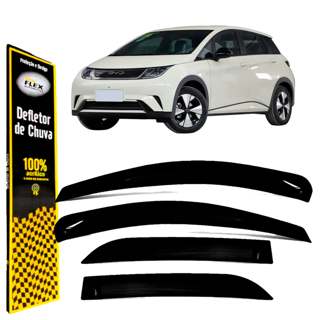 Jogo Calha De Chuva Byd Dolphin 2024 A 2026 4 Portas em Oferta na Shopee