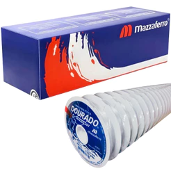 Linha Pesca Dourado Premium UV Monofilamento 100m Qualidade Mazzaferro Original Alta Resistência - Caixa Fechada