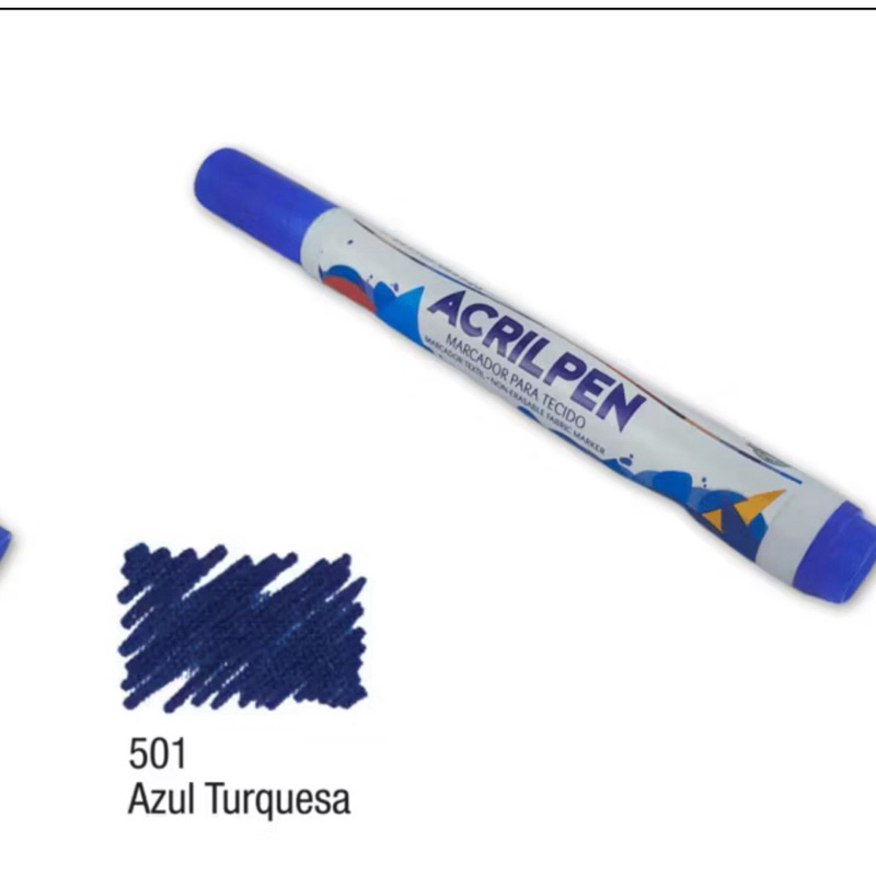 Caneta Acrilpen Azul Turquesa: Onde Comprar | BuscaProdutos