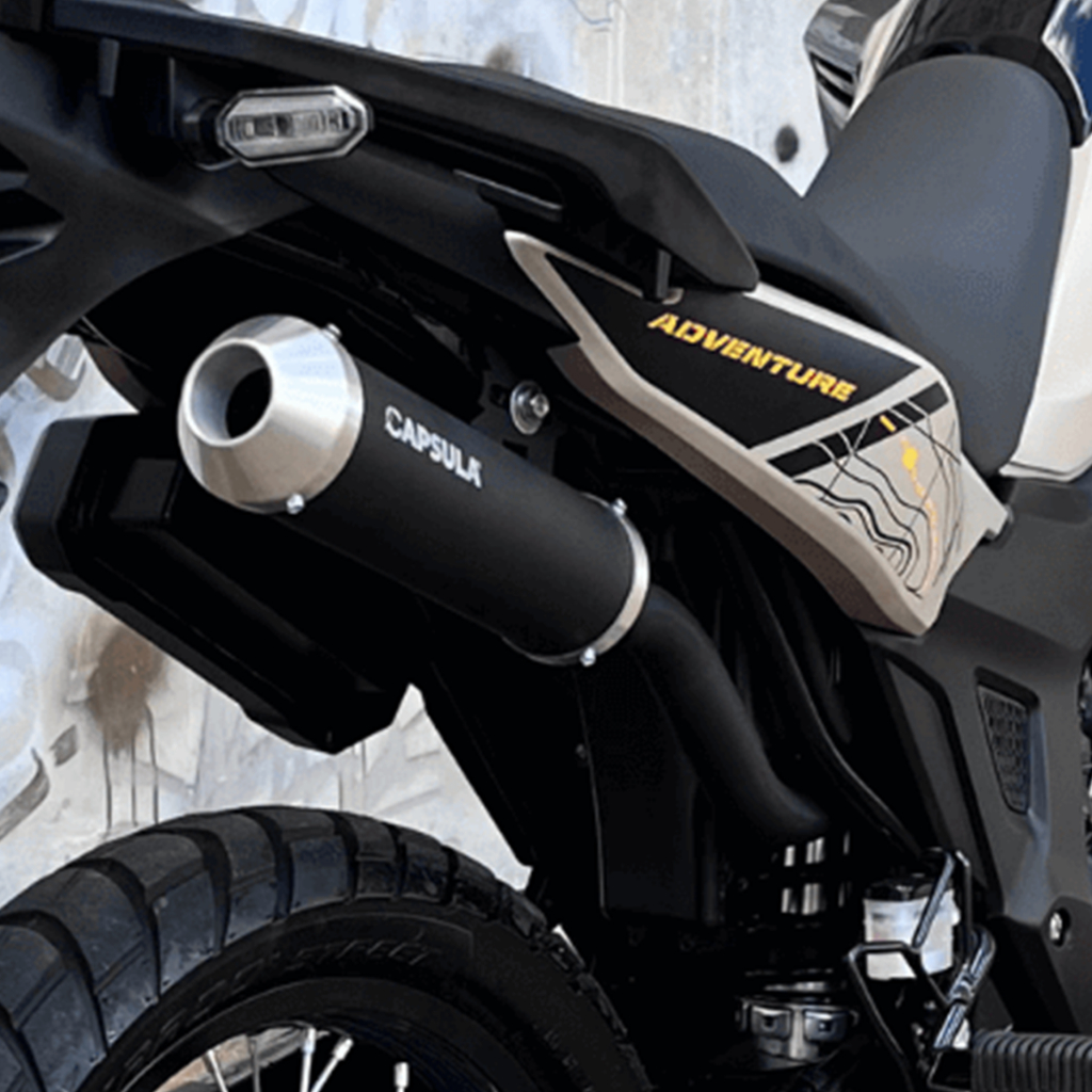 Escapamento Sahara 300 Esportivo Capsula Moto	 em Oferta na Shopee
