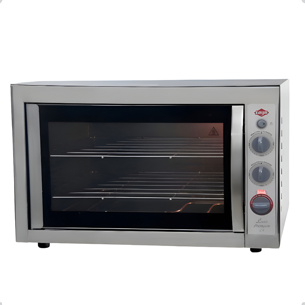 Forno Elétrico Profissional 65L Layr Luxo Premium 127V Aço Inox Controle de Temperatura Restaurantes