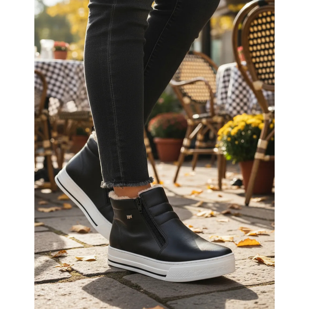 Bota Via Marte Preta: Onde Comprar | BuscaProdutos