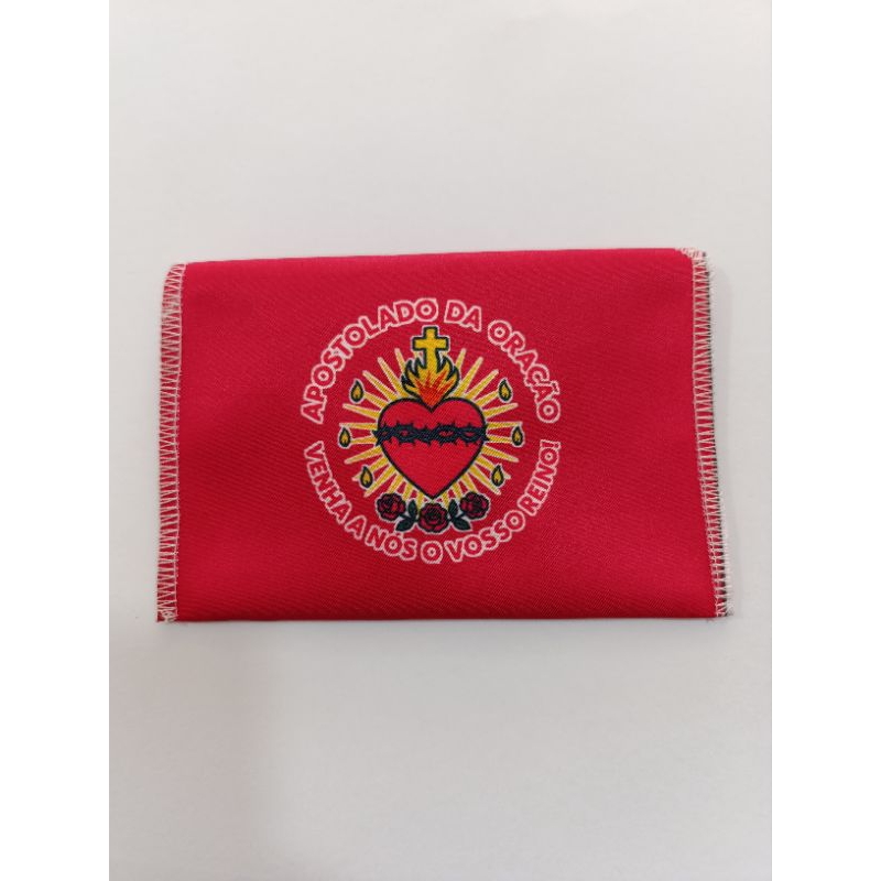 Bolsinha porta fita apostolado da oração em Oferta na Shopee