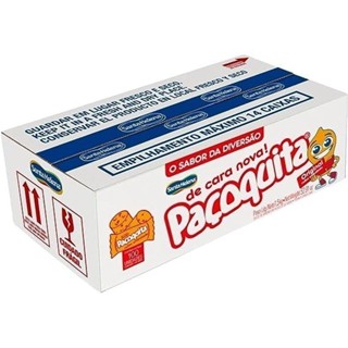 Paçoca Paçoquita 100unidades 1,5kg - Rolha Embrulhada Individualmente Santa Helena em Oferta na Shopee