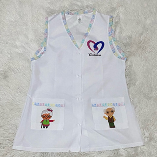 Avental Jaleco Para Cuidadora de Idosos em Oferta na Shopee