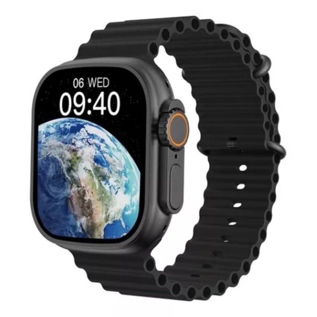Smartwatch W68+ Ultra Plus Series 8 – Tela 2.02”, NFC, Monitoramento de Saúde, À Prova D’Água