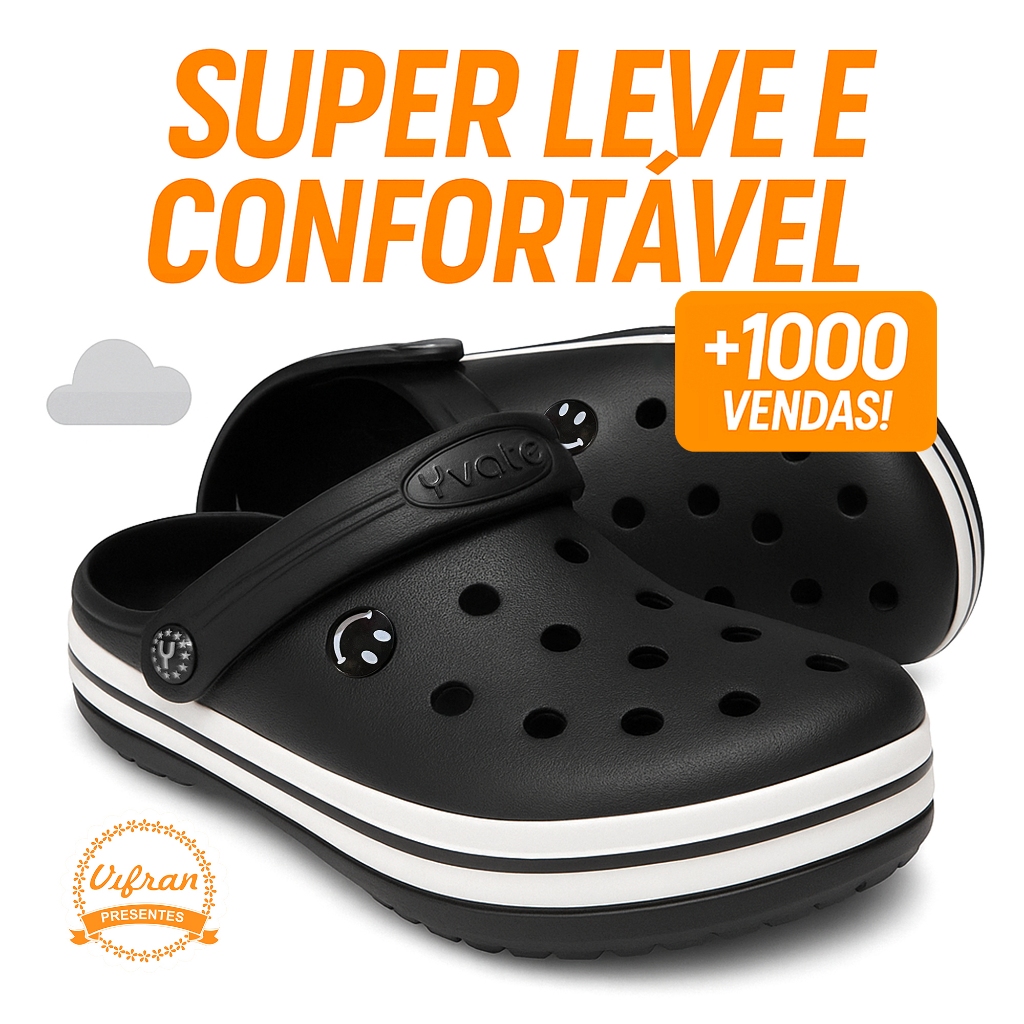 Babuche Unissex Estiloso - Sandália Confortável Masculino/Feminino Antiderrapante Leve Casual em Oferta na Shopee