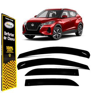 Jogo Calha de Chuva KICKS 2016 a 2024 4 Portas inteiriça em Oferta na Shopee