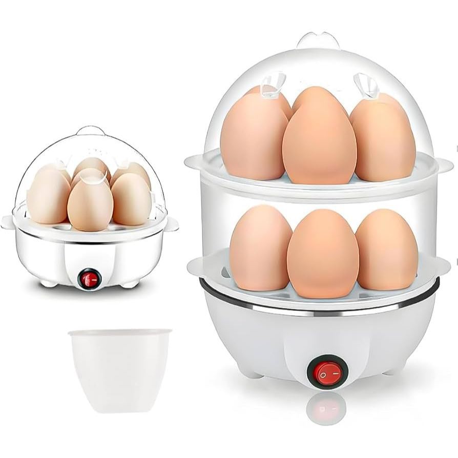 Ovos Cozidos Egg Cooker 14 Ovos Cozedor Elétrico 110v Promoção — R$ 39,99 em Shopee