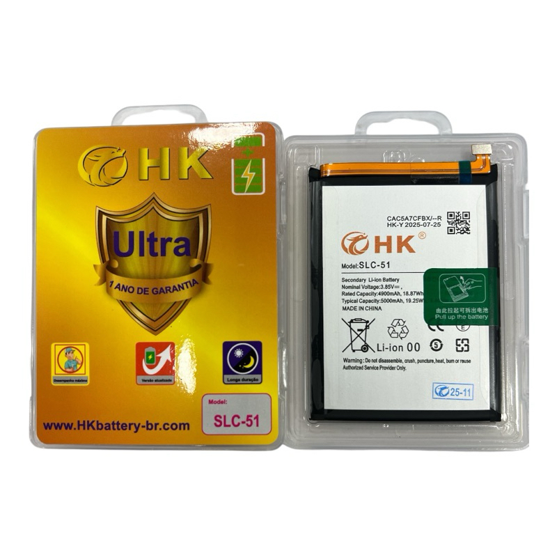 Bateria SLC-51 Compatível a05S a05s Alta Capacidade + Maior Duração!