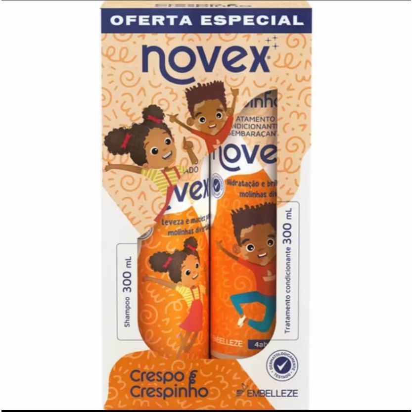 Kit Shampoo E Condicionador Infantil Novex 300ml — imagem 2 de 2