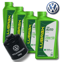 KIT TROCA DE ÓLEO LUBRAX 20W50 + FILTRO VW