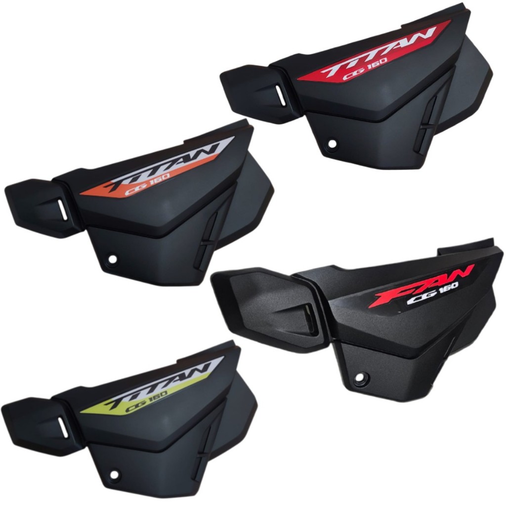 Tampa Lateral Titan e FAN 160 Carenagem Lateral FAN e Titan 160 Par 2025 e 2026 em Oferta na Shopee