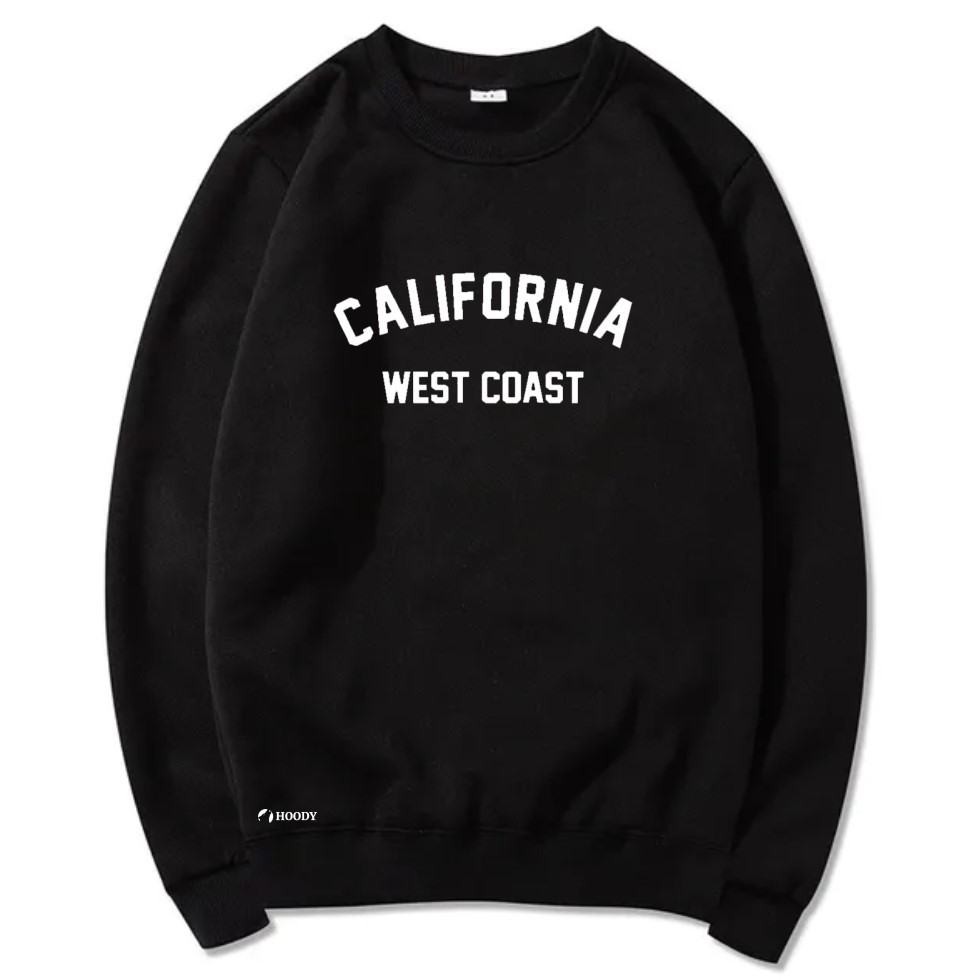 Blusa Moletom Flanelada Estampa California Novidade Modelo Sem Capuz Alta Qualidade