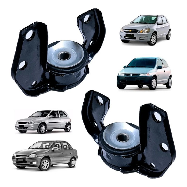 Kit Suporte Barra Tensora Corsa Classic Celta Prisma Morcego (Morceguinho)