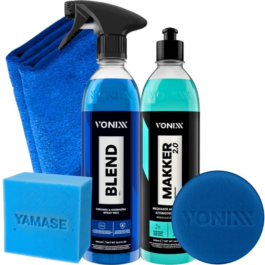 Makker Maquiador Automotivo Vonixx Cera Carnaúba Blend Spray em Oferta na Shopee