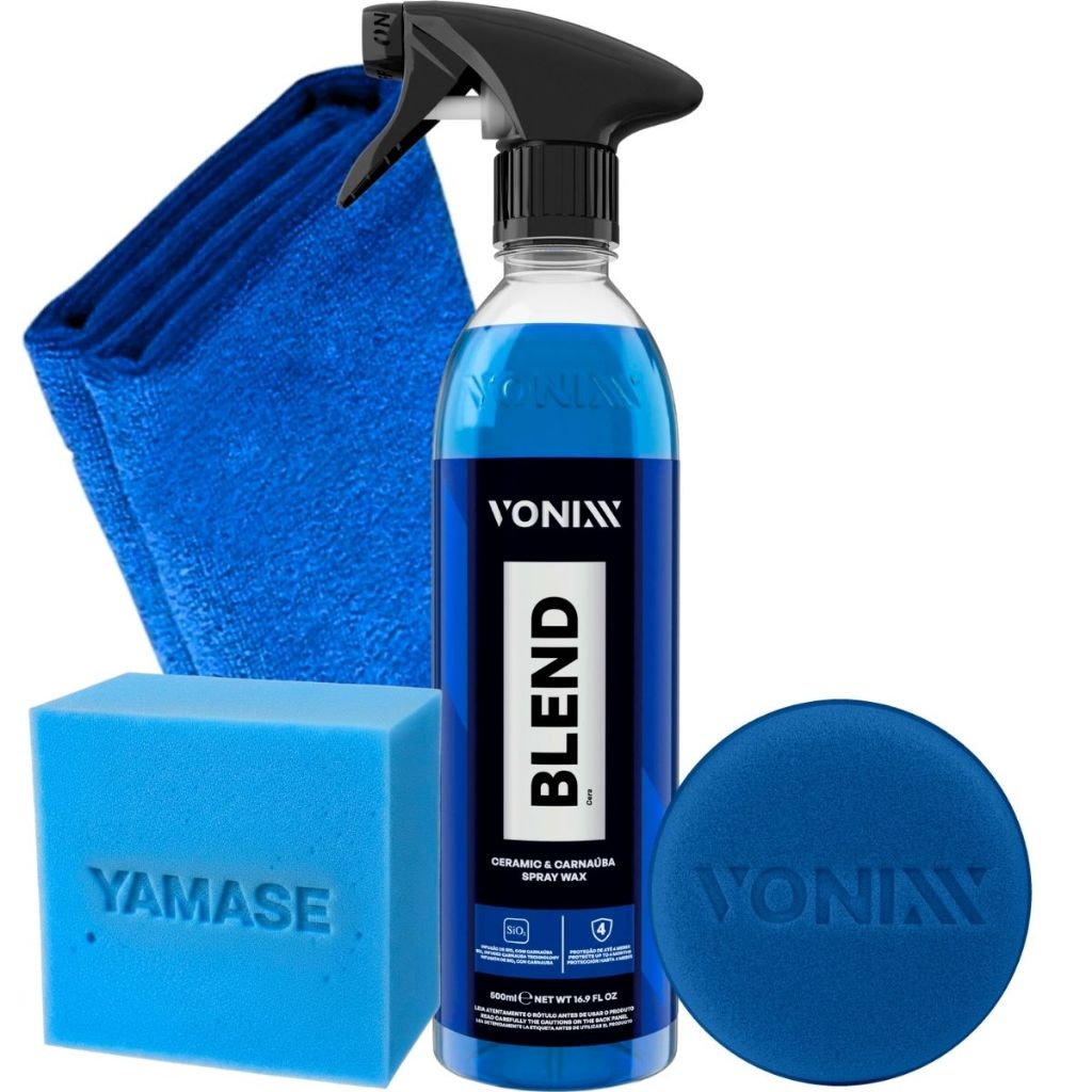 Cera em Spray Vitricadora Blend com Carnaúba e Silica Vonixx em Oferta na Shopee
