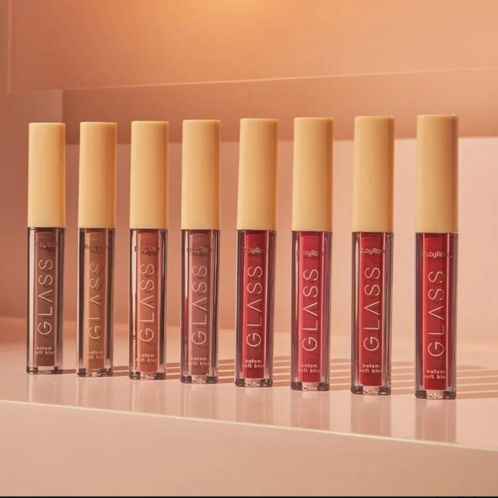 Batom Liquido Soft Blur Glass Ruby Rose — imagem 2 de 2