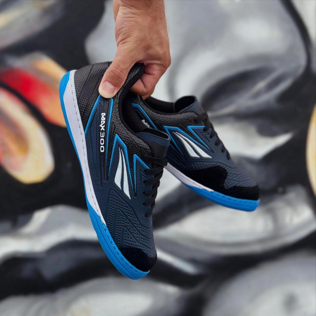 Chuteira De Futsal Penalty Max 300 Y-1 Masculina Costurada Adulto e Infantil 34 ao 43