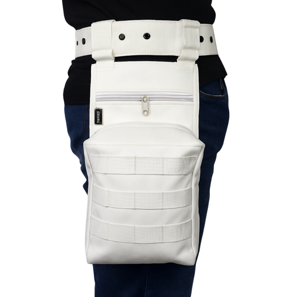 Bornal Pochete Bolsa Tática Modular Militar | Acessório Operacional Branco