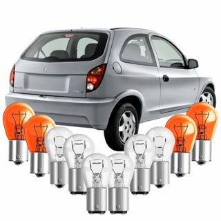 Kit 10 Lampadas Traseiras e Setas Para Chevrolet Celta - Iluminação Traseira Completa em Oferta na Shopee