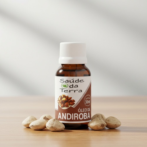 Óleo de Andiroba 30ml Anti-inflamatório Natural Cuidados com Pele e Bem-Estar