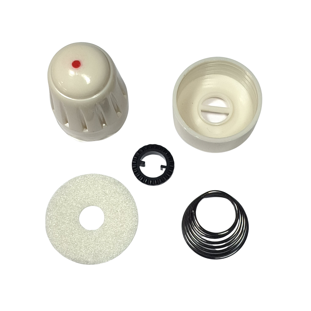 Kit Reparo Tensor Overlock Interlock Siruba Botão Contra Disco Mola Feltro
