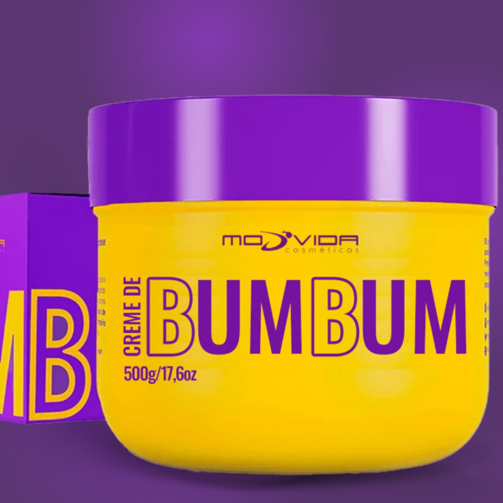 Creme Bumbum Tratamento Foliculite, Estrias, Celulite - 500g